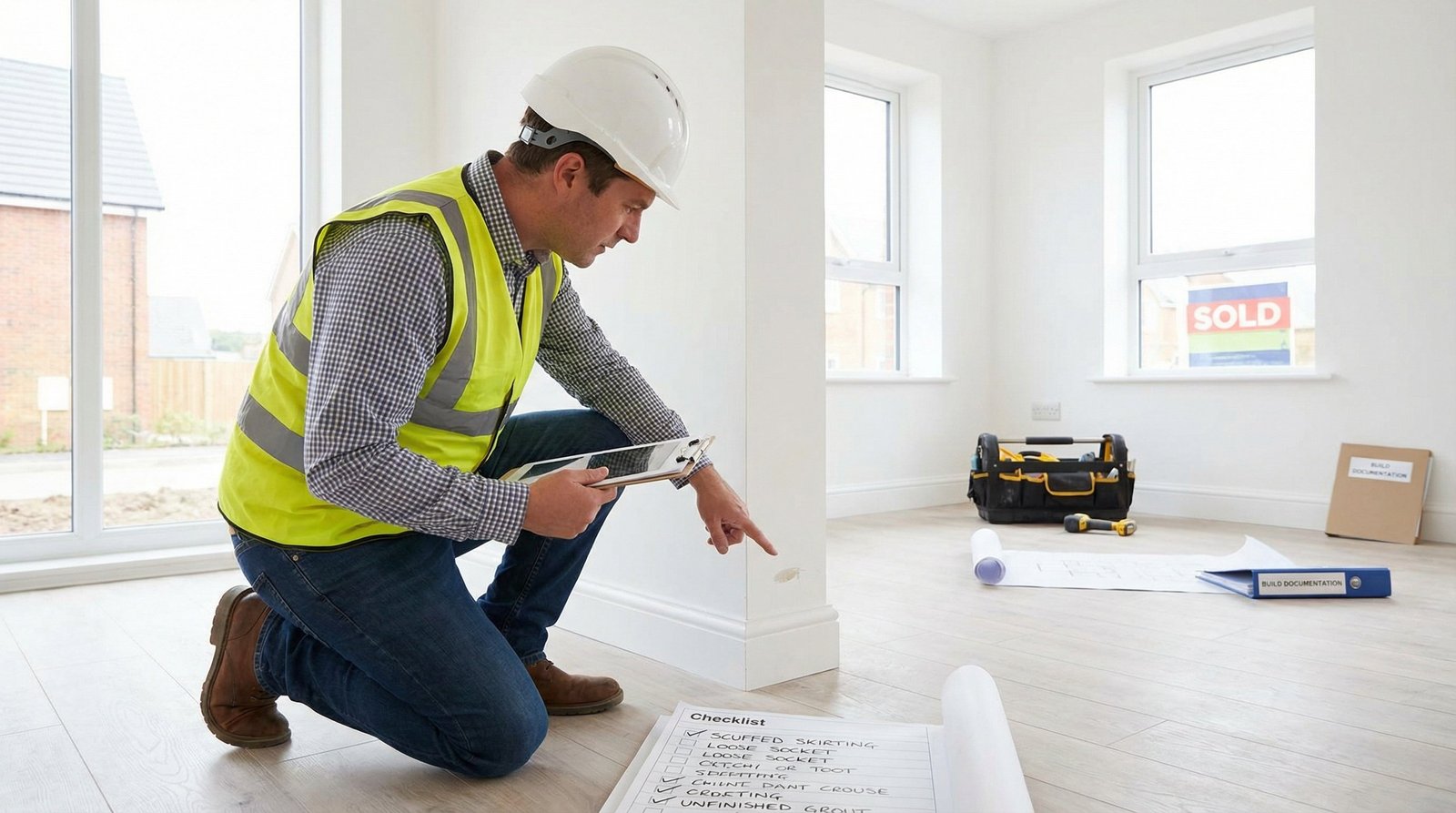 New build snagging survey guide